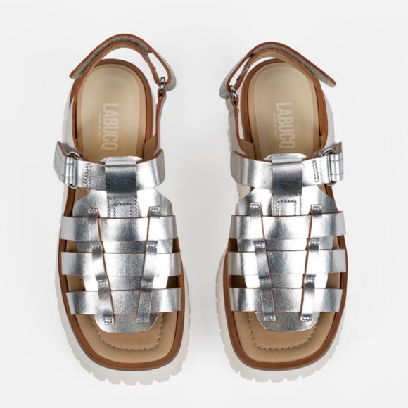 Labucq Boomer SILVER Sandal - Picture 11 of 15